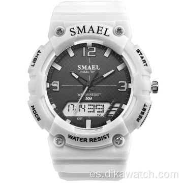Reloj para niños de marca de moda SMAEL LED Digital Quartz